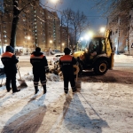 На улицы столицы вывели более 8 тысяч единиц техники по уборке снега